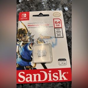 Sandisk 64GB for Nintendo Switch